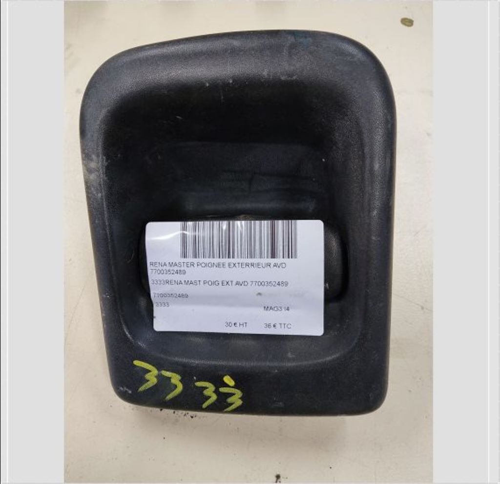 piece_RENAULT MASTER POIGNEE EXTERRIEUR AVD 7700352489