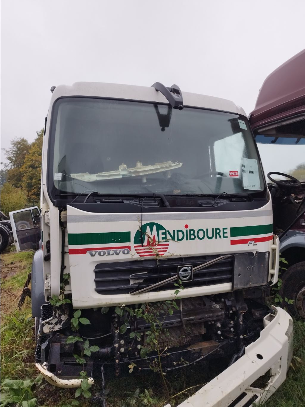 piece_VOLVO FL240 BLOC COMMANDE CHAUFFAGE