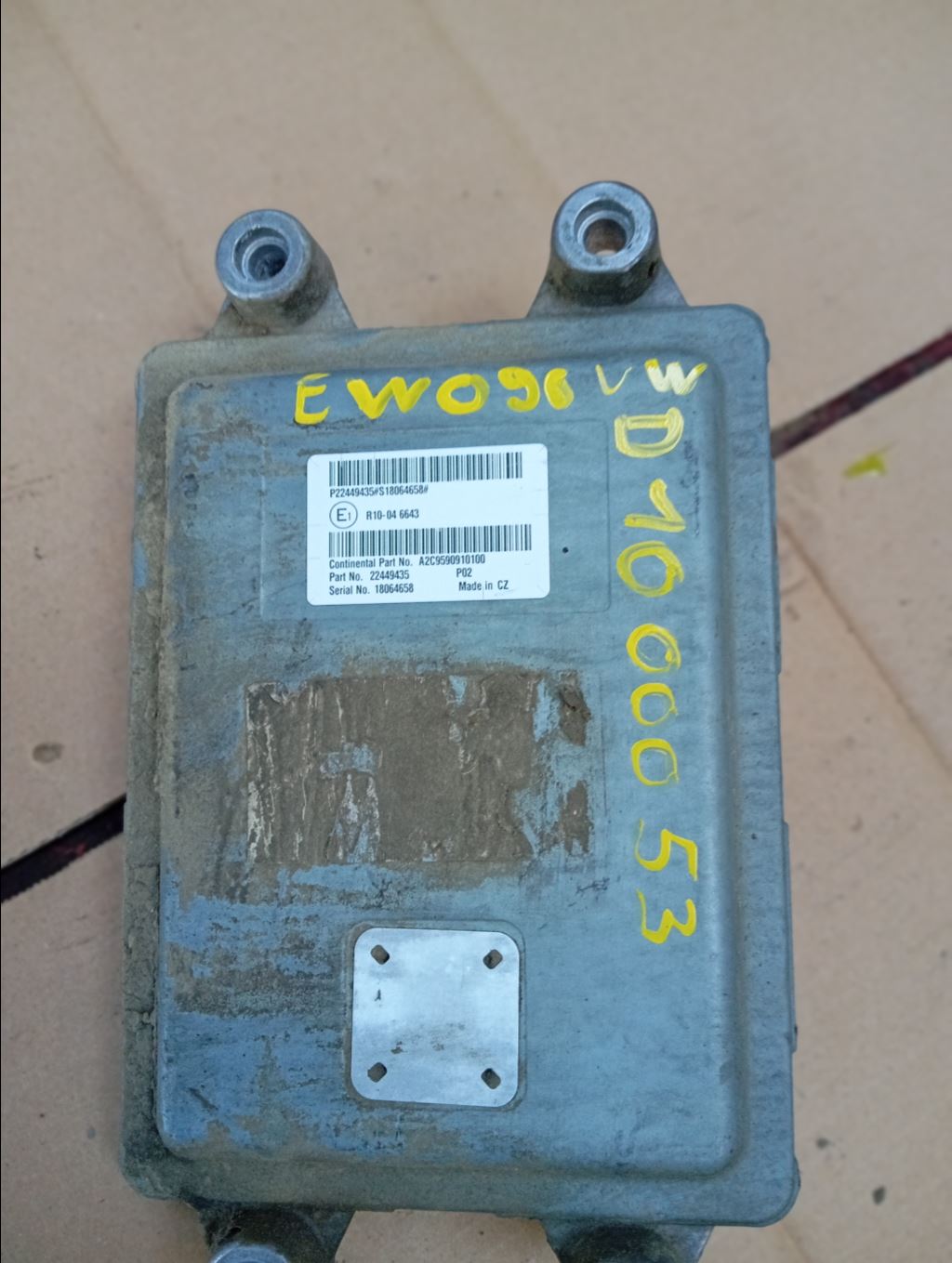 piece_VOLVO FH CALCULATEUR AD BLU