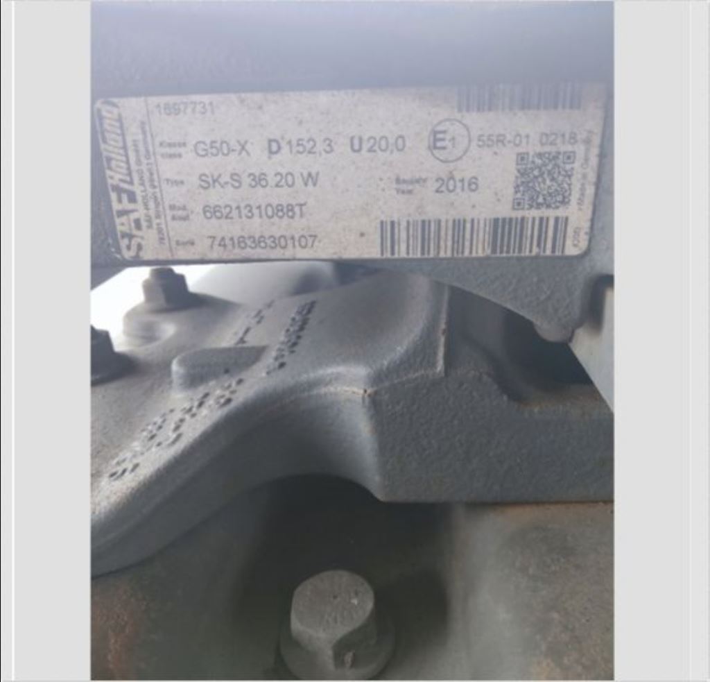 piece_DAF XF460  SELETTE SAF HOLLAND G50-X,1533618,1697731,SK-S36.20W