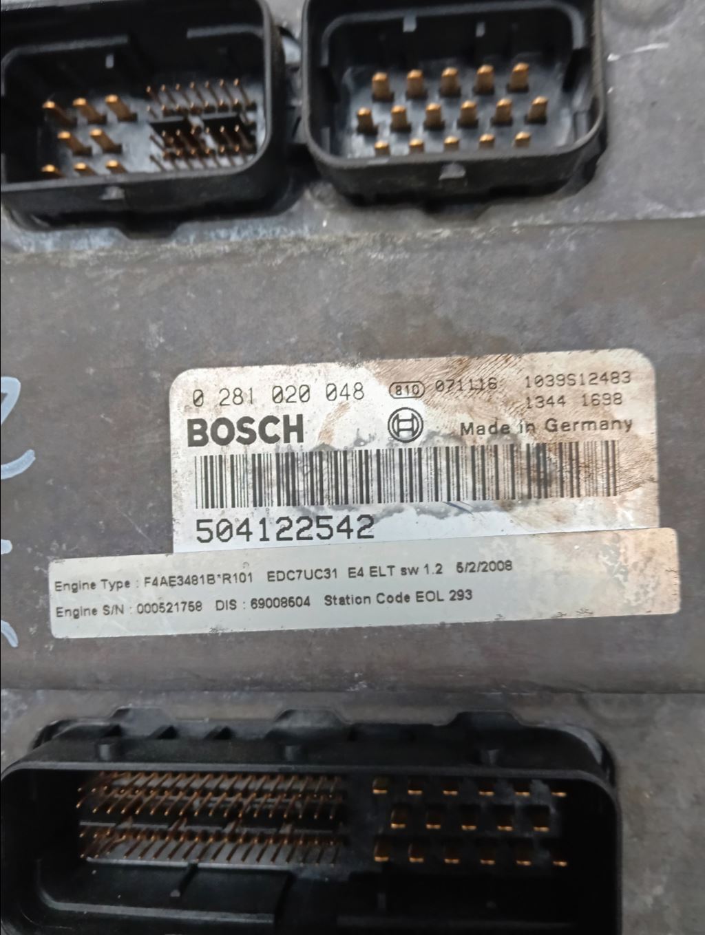 piece_IVECO 80E18 BOITIER GESTION MOTEUR