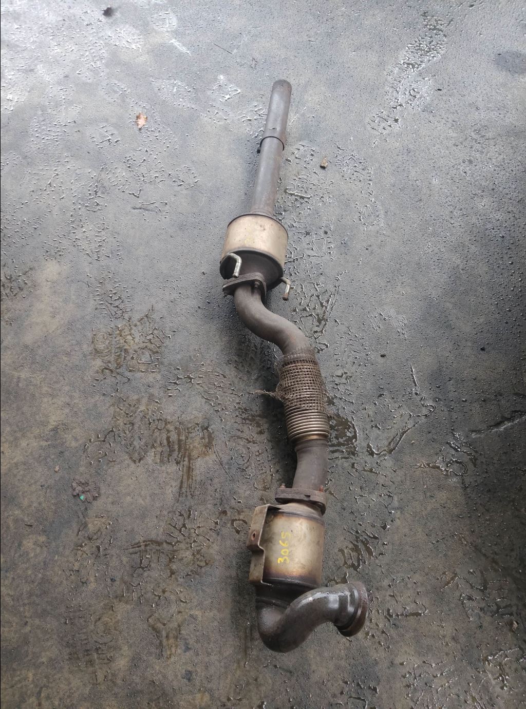 piece_CITROEN JUMPER  TUBE AVANT ECHAPEMENT 1717KR