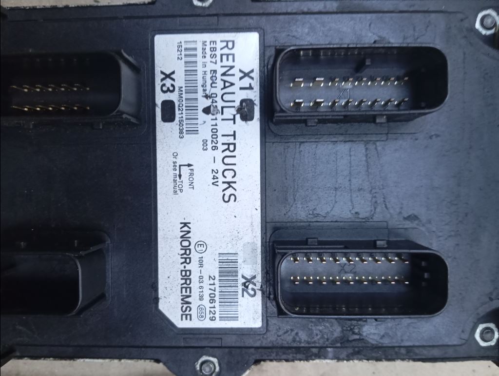 piece_RENAULT T  460 BOITIER ECU EBS7 21706129